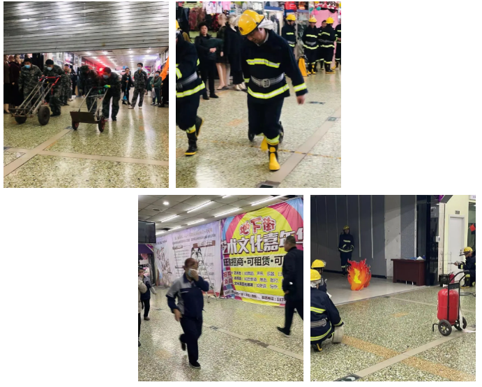 居安思危，防患未“燃”——鞍勤商業(yè)開(kāi)展消防應(yīng)急逃生演練(圖2)