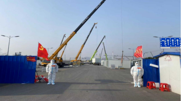 防疫接力，勇戰(zhàn)疫情——鞍勤、溫泉集團(tuán)全力保障健康驛站項(xiàng)目建設(shè)